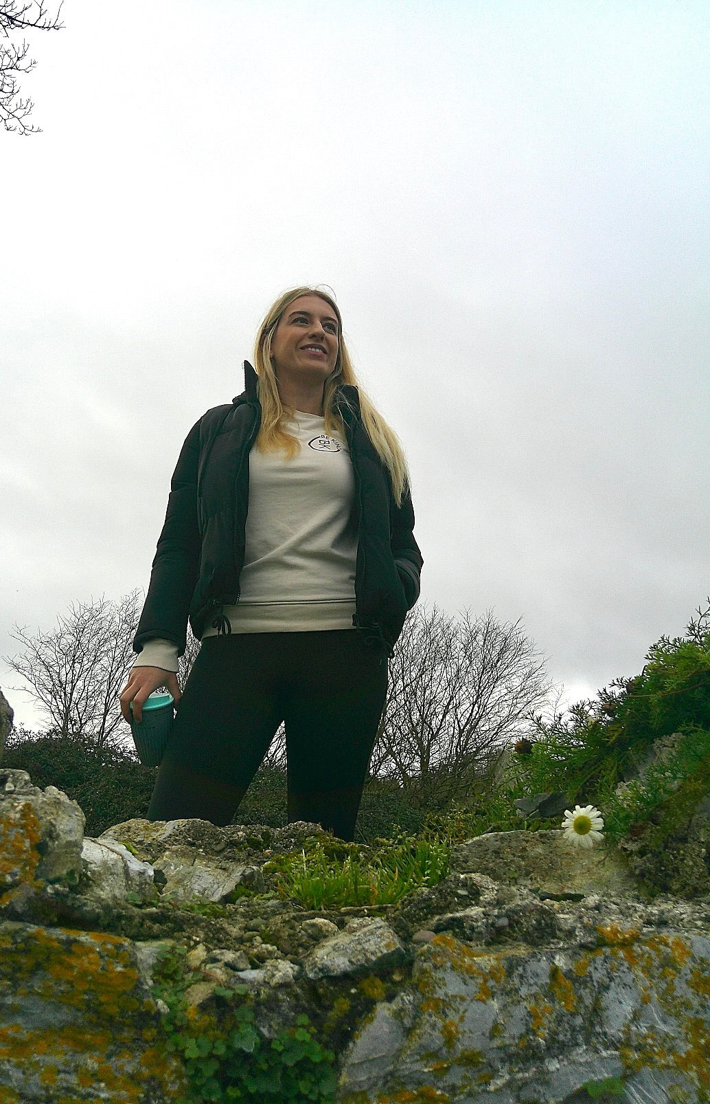 Earthy Hues Sweatshirt - Sea Foam
