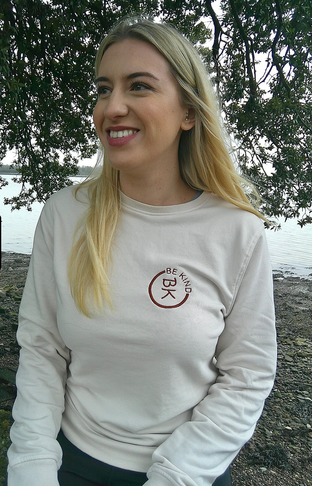 Earthy Hues Sweatshirt - Sea Foam