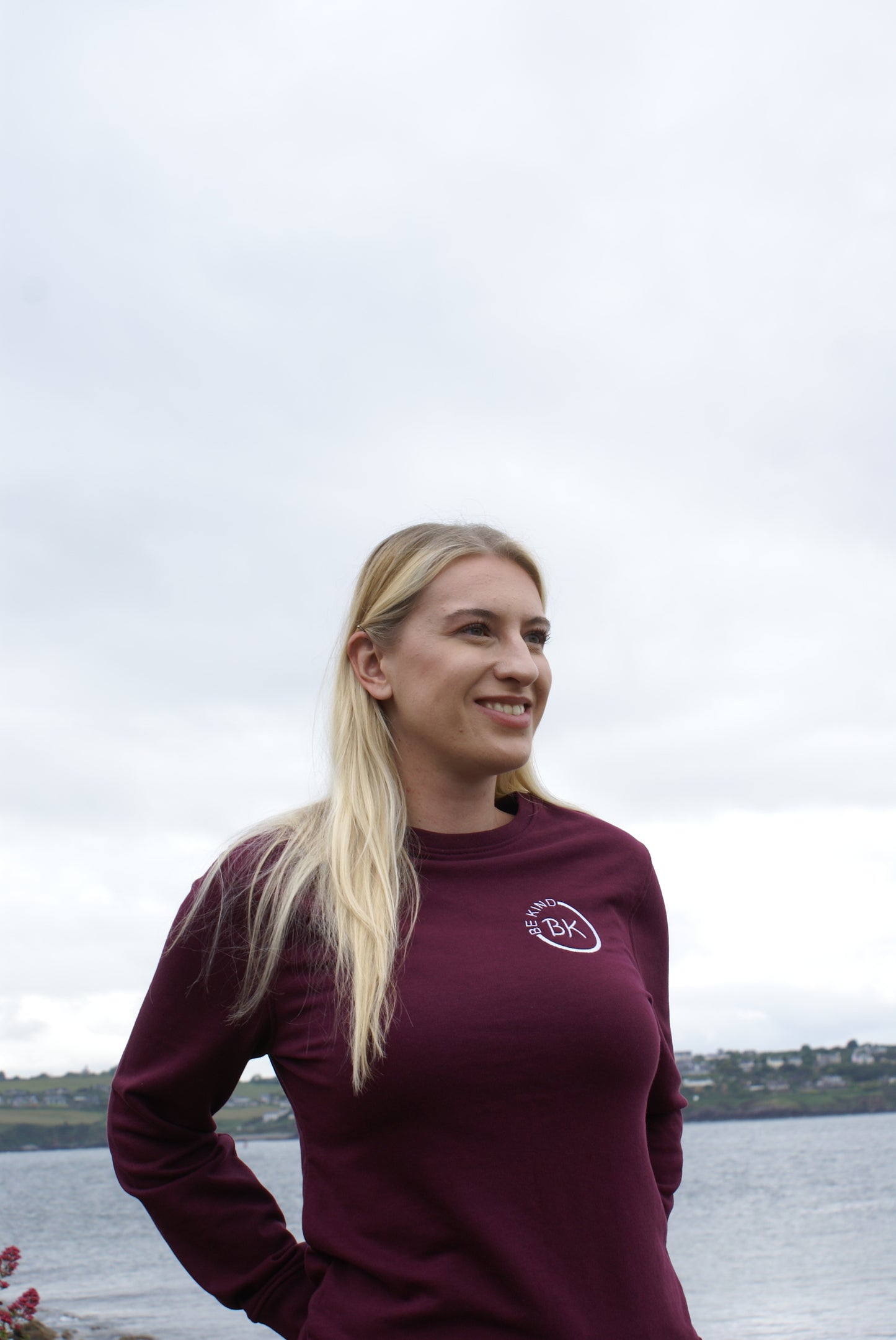 The Freestyle Organic Sweatshirt - Burgundy