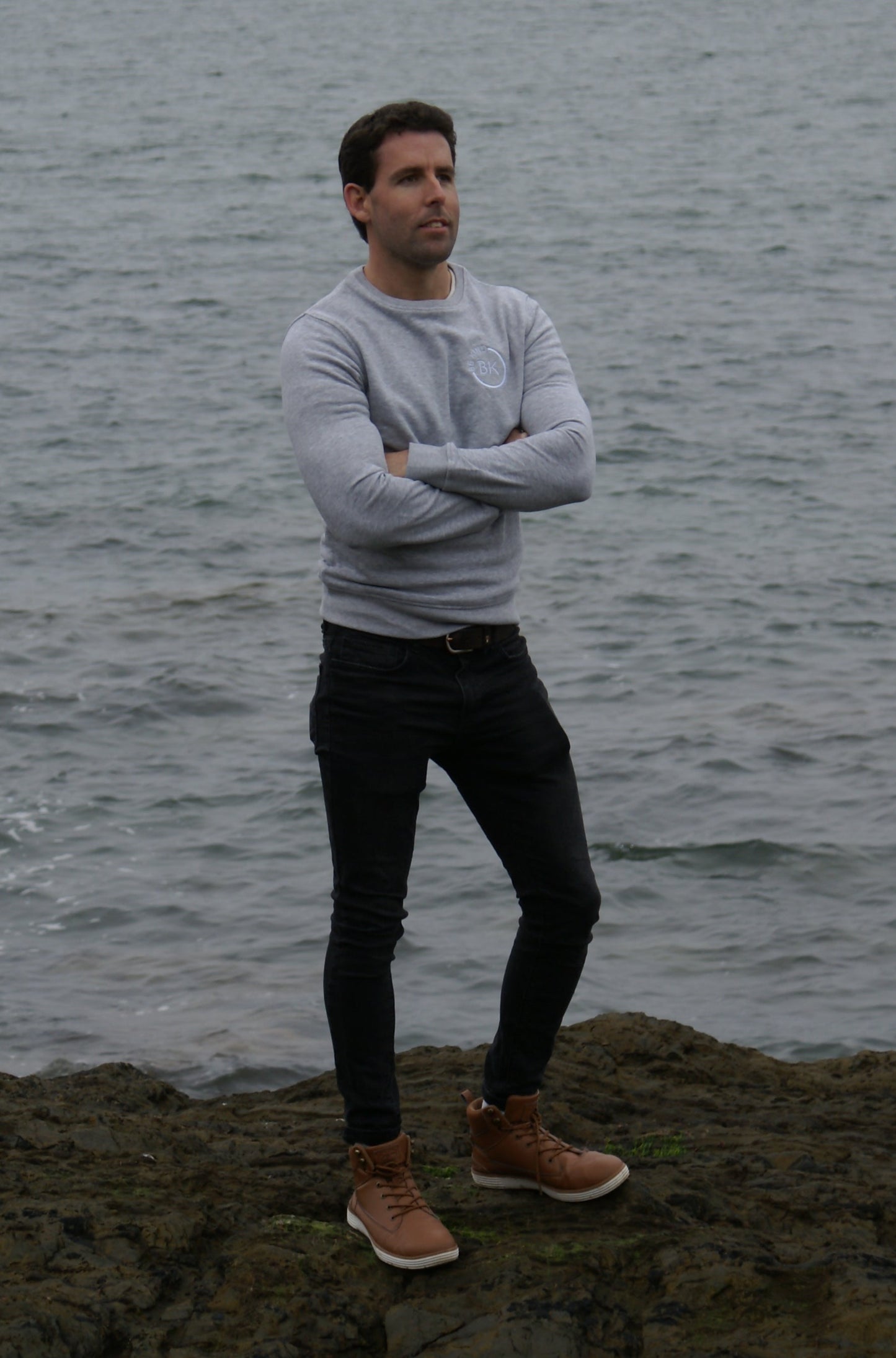 The Freestyle Organic Sweatshirt - Grey