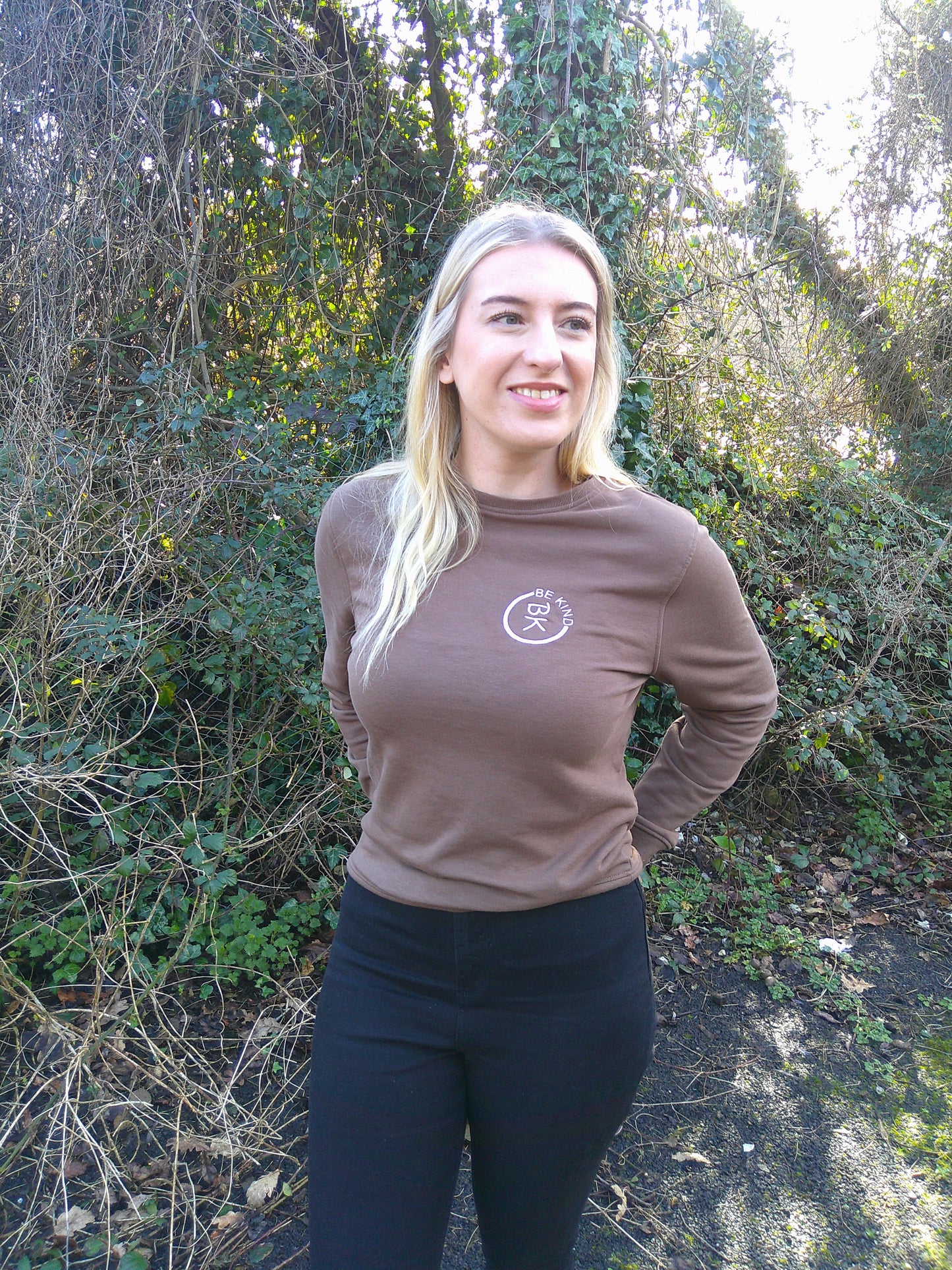 Earthy Hues Sweatshirt - Warm Ember