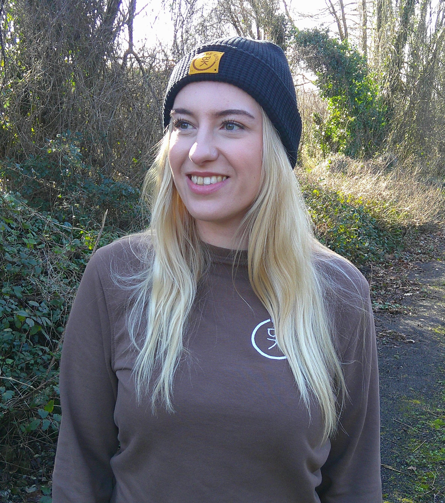 The Be Kind Organic Waffle Beanie