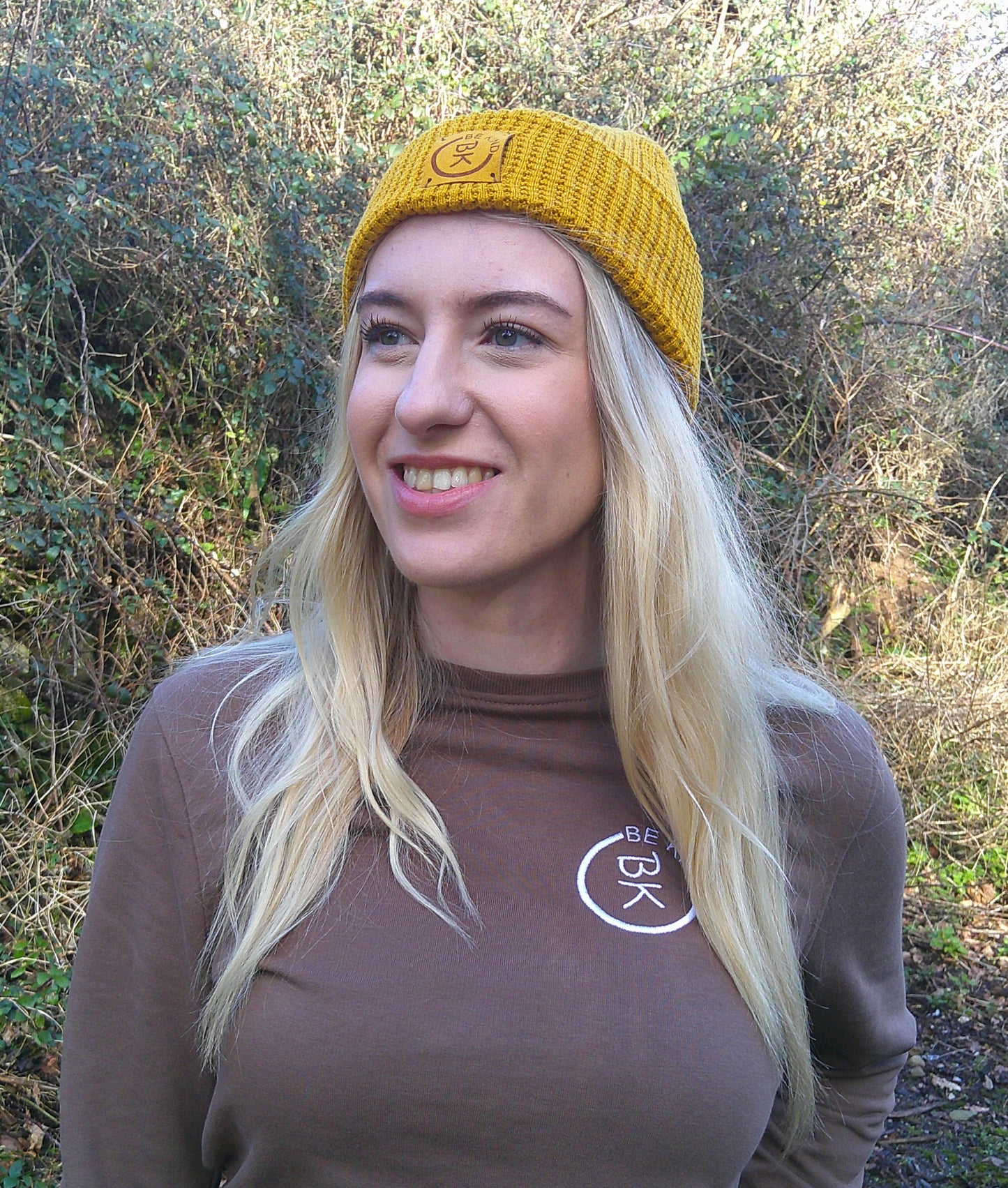 The Be Kind Organic Waffle Beanie