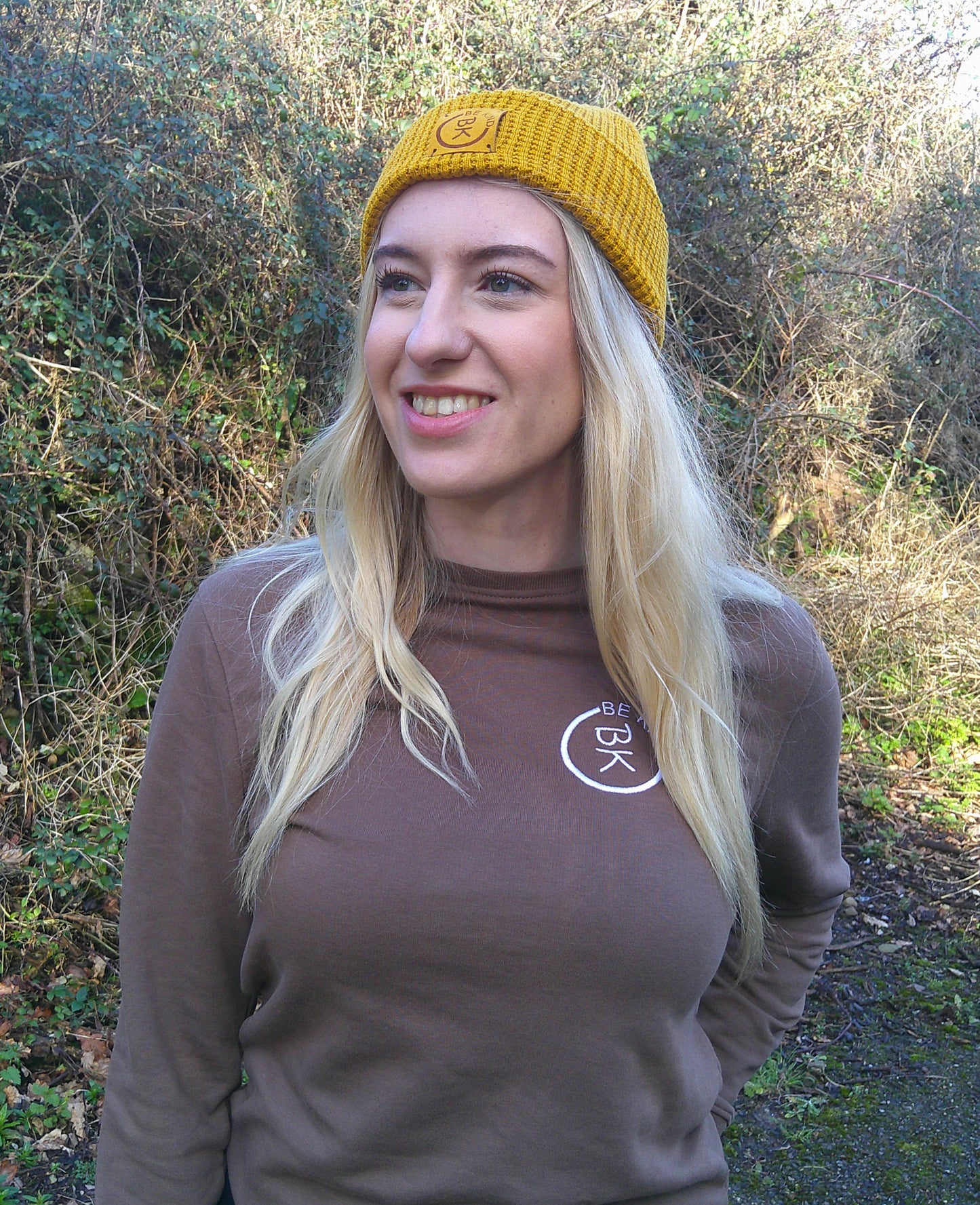 The Be Kind Organic Waffle Beanie