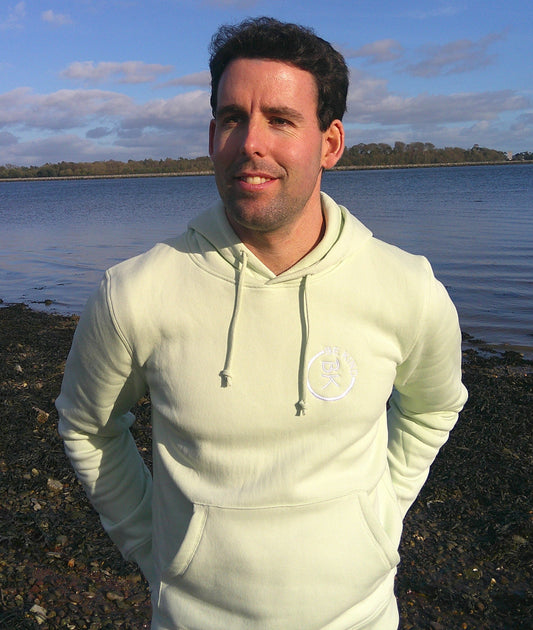 Earthy Hues Hoodie - Stem Green