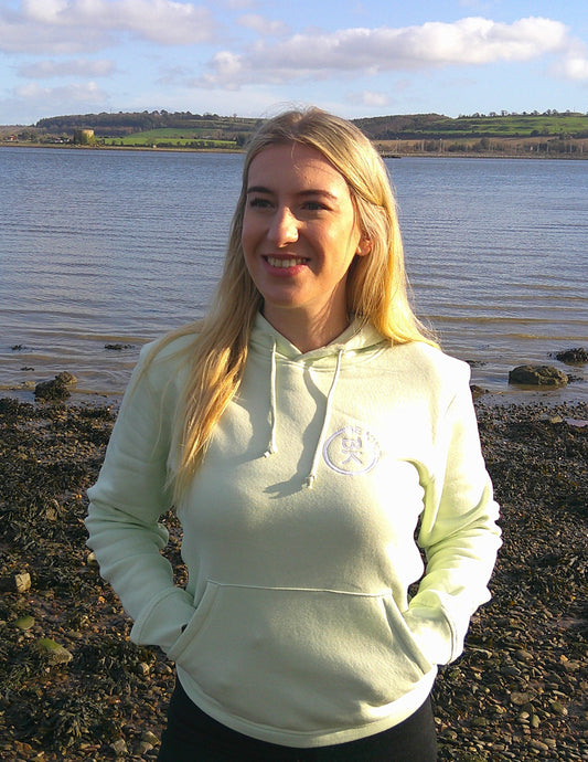 Earthy Hues Hoodie - Stem Green