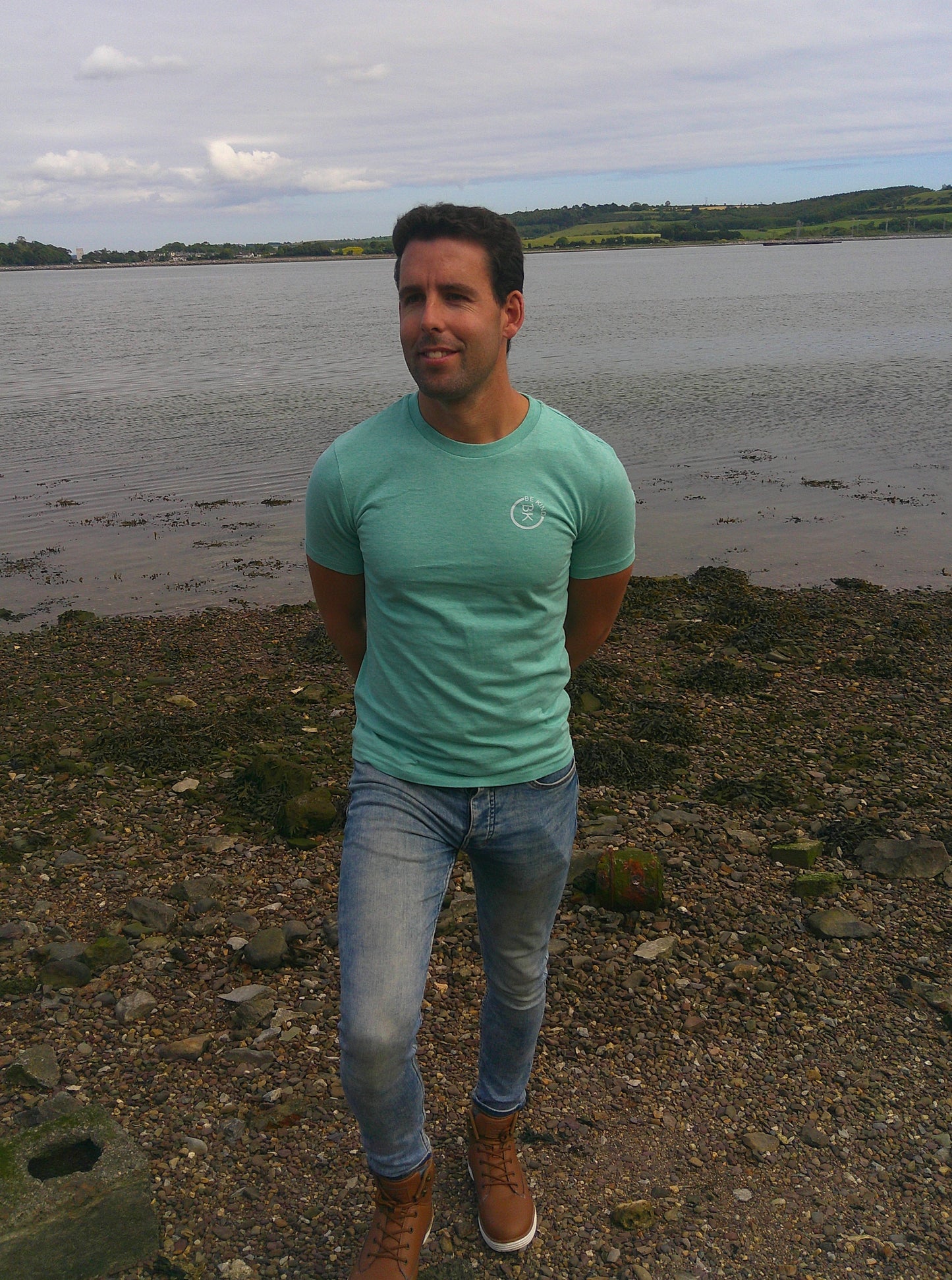 ☘️ NEW! Premium Organic T-Shirt - Heather Green