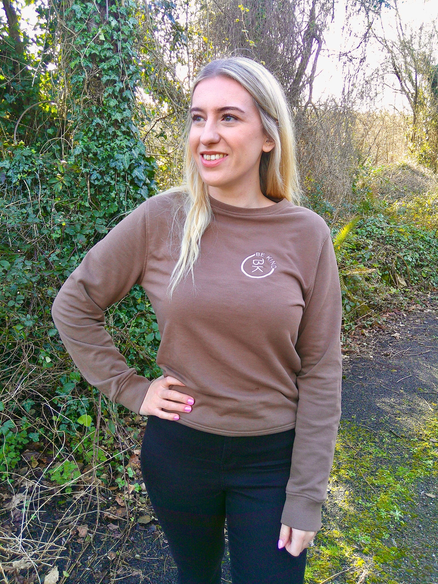 Earthy Hues Sweatshirt - Warm Ember