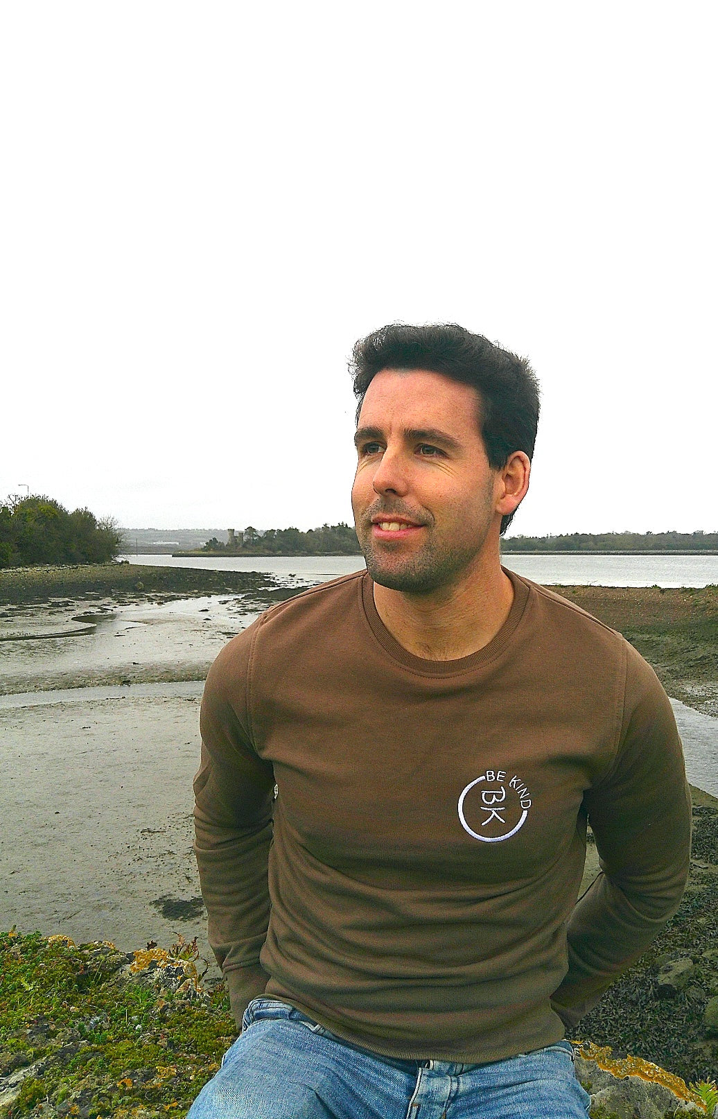 Earthy Hues Sweatshirt - Warm Ember