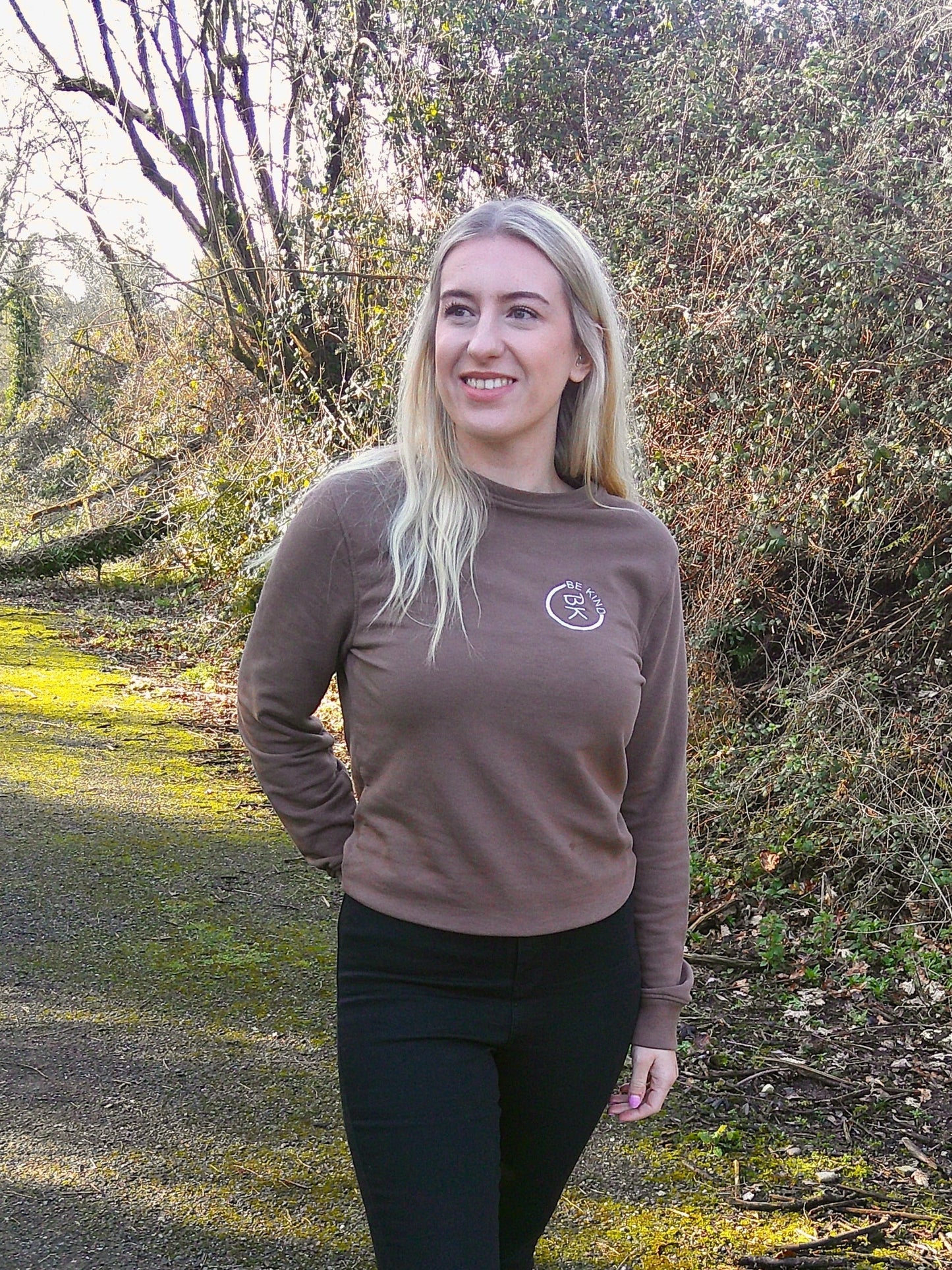 Earthy Hues Sweatshirt - Warm Ember
